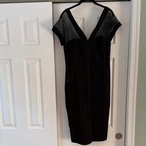 Black bandage style dress